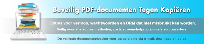Kopieer- en Printbeveiliging om PDF-Documenten en E-books te Beveiligen
